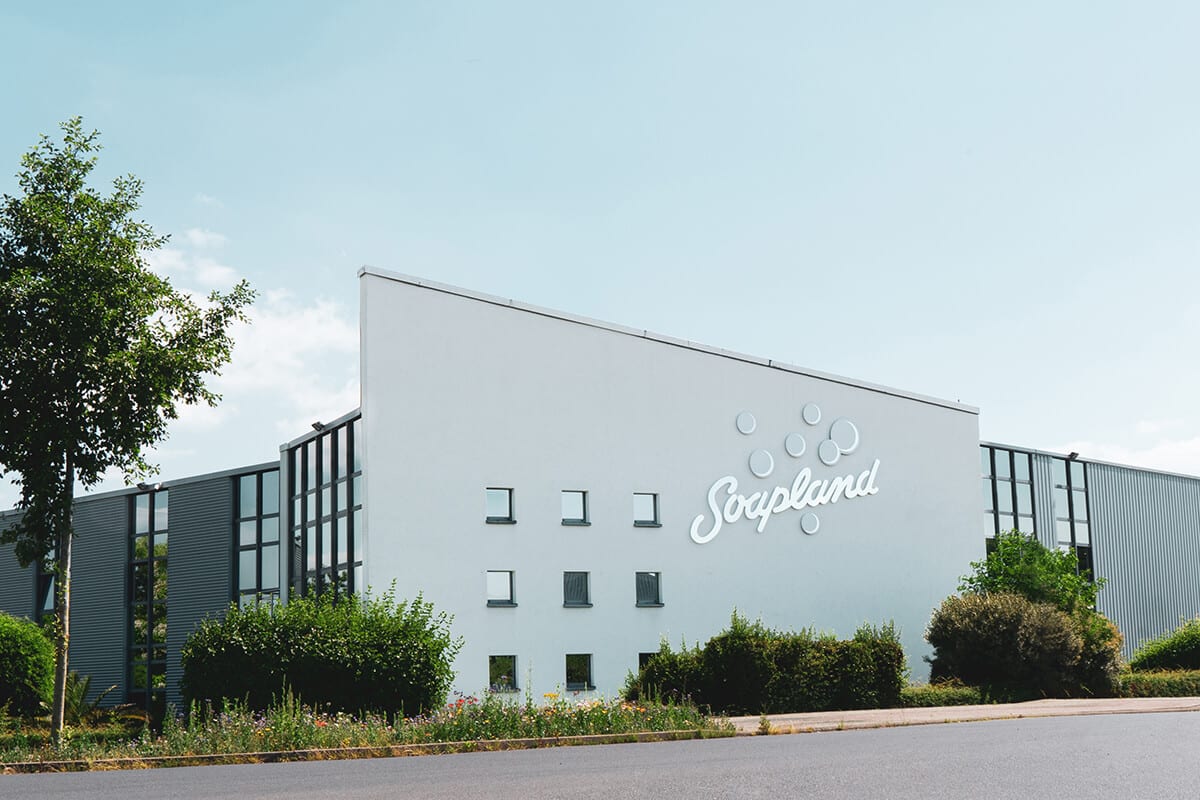 Firmensitz Soapland in Andernach bei Koblenz